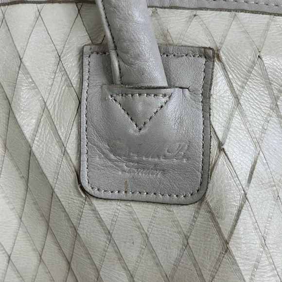 Jas M.B London Diamond XL Leather Shopper Tote Shoulder Bag - Picture 2 of 10